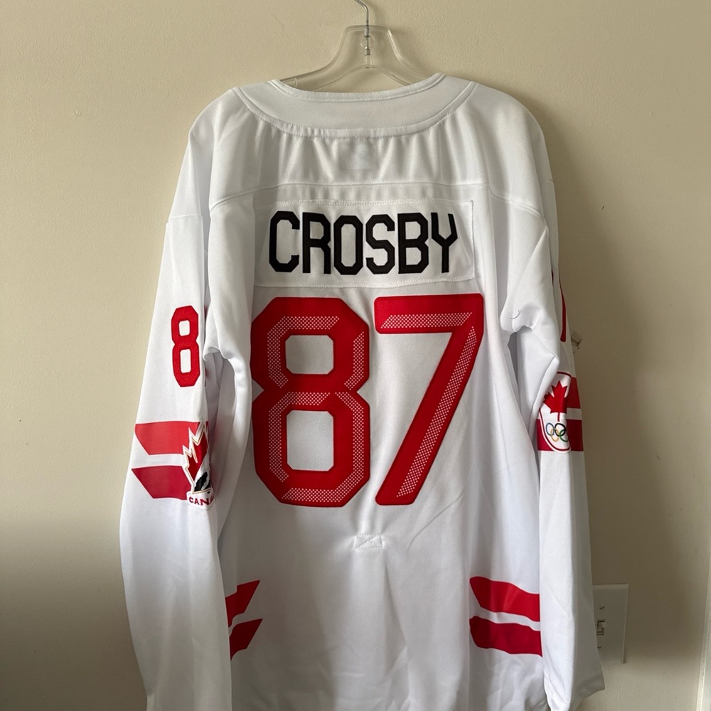 Men’s Bauer Sidney Crosby #87 Team Canada 2026 Olympics Jersey Sz XL - NWT RARE - Picture 7 of 7